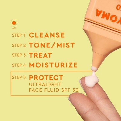 BYOMA Liquid Face Fluids SPF 30 1.69 fl oz - Imperfect Container