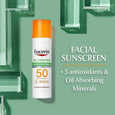 Eucerin Face Clear Skin Sunscreen Lotion SPF 50 2.5 fl oz - Imperfect Box