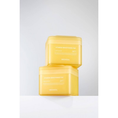 MEDIHEAL Vitamide Brightening Toner Pads 100ct - Imperfect Box