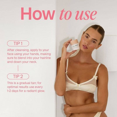 Bali Body Gradual Face Tan Self Tanner 1.69 fl oz - Imperfect Box