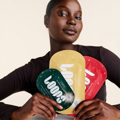 LOOPS Holiday Hits Gift Set 4ct/2.56oz - Imperfect Box