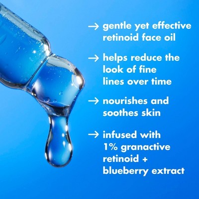 e.l.f. SKIN Youth Boosting Blue-ty Sleep Night Oil Facial Treatment 1 fl oz - Imperfect Box