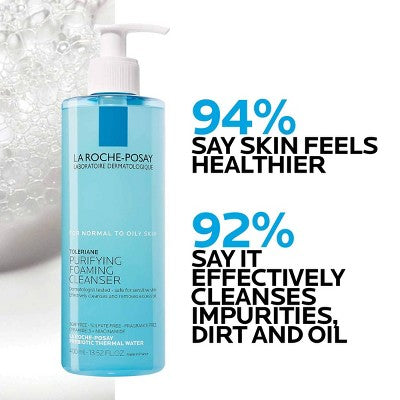 La Roche Posay Toleriane Purifying Facial Cleanser 13.52 fl oz - Imperfect Container