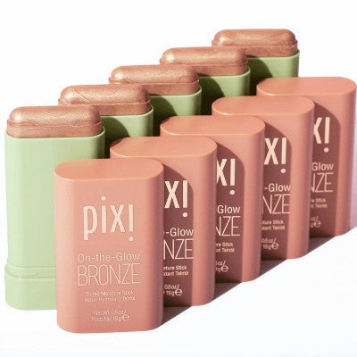 Pixi On The Glow Bronze Tinted Moisturizer Stick Bronzer Soft Glow 0.6oz - Imperfect Box