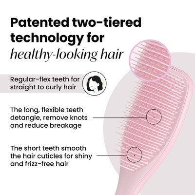 Tangle Teezer Ultimate Detangler Hair Brush Pink - Imperfect Box