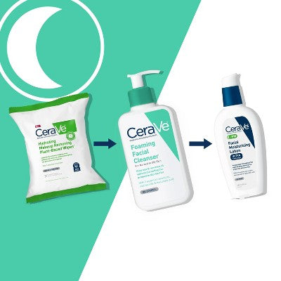 CeraVe Foaming Face Wash with Hyaluronic Acid and Niacinamide for Oily Skin 16 fl oz - Imperfect Container