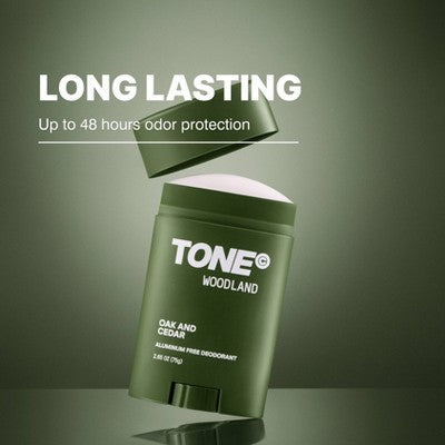 TONE Aluminum-Free Deodorant Woodland 75g - Imperfect Container