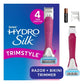 Schick Hydro Silk TrimStyle Women's Razor with Bikini Trimmer 1 Razor Handle & 1 Refill - Imperfect Box