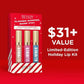 Revlon Super Lustrous Glimmer Gloss & Lip Gloss Gift Set 3ct - Imperfect Box