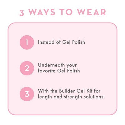 Olive & June Builder Gel Starter Kit 0.46 fl oz - Imperfect Box