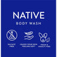 Native Sulfate Free Body Wash Coconut; Vanilla 36 fl oz - Imperfect Container