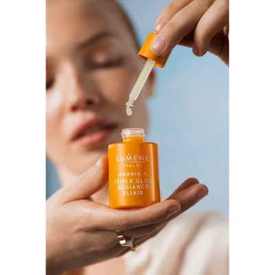 Lumene Nordic-C Valo Triple Glow Radiance Elixir 1 fl oz - Imperfect Box