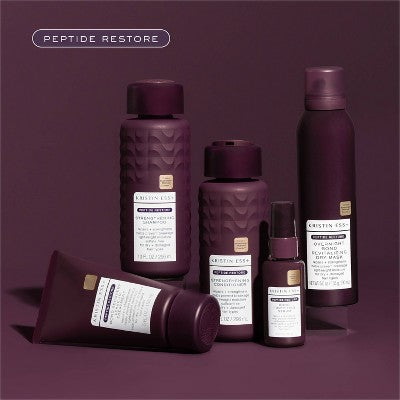 Kristin Ess + Hair Serum for Frizz & Damaged Hair Peptide Bond Repair with Heat Protectant 1.7 fl oz - Imperfect Box