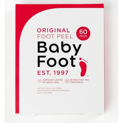 Baby Foot Original Exfoliation Foot Peel Lavender 2.4 fl oz - Imperfect Box