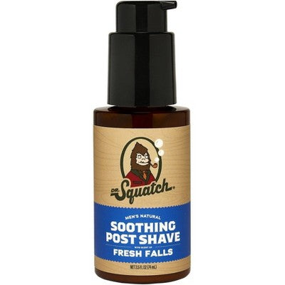 DR. SQUATCH Men's Natural Soothing Post Shave Fresh Falls 2.5 fl oz - Imperfect Box