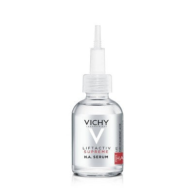 Vichy LiftActiv 1.5% Hyaluronic Acid Wrinkle Corrector, Hyaluronic Acid Face Serum with Vitamin C  1.01 fl oz - Imperfect Box