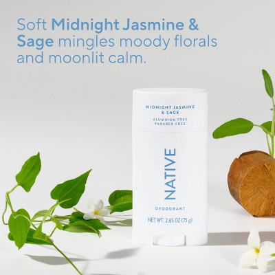 Native Solid Deodorant Midnight Jasmine & Sage 2.65oz - Imperfect Container
