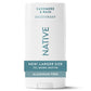 Native Men Invisible Solid Deodorant Cashmere & Rain 3.1oz - Imperfect Container