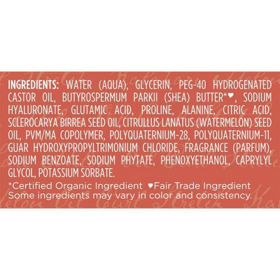 SheaMoisture Curl Stretch Refresher Spray Kalahari Melon Oil & Marula Oil Infused 8 fl oz - Missing Lid