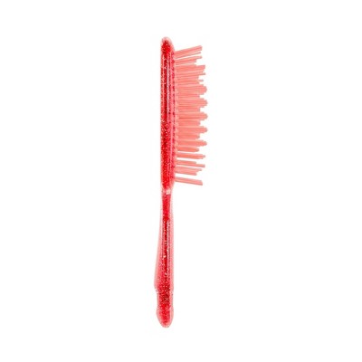 UNbrush Detangler Hair Brush Glitter Ruby - Imperfect Box