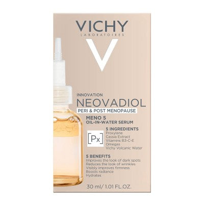 Vichy Neovadiol Meno-5 BI-Serum Facial Treatment Travel Size 1 fl oz - Imperfect Box