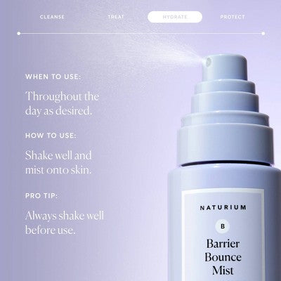Naturium Barrier Bounce Bi-Phase Hydrating Mist 3.4 fl oz - Imperfect Container