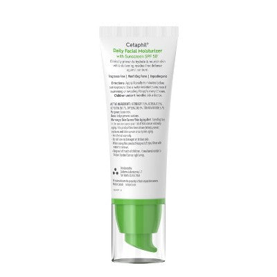 Cetaphil Daily Face Moisturizer Sunscreen SPF 50  1.7 fl oz - Missing Box