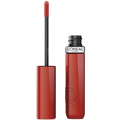 L'Oreal Paris Infallible Lacque Resistance Liquid Lipstick Cafe Parisien 0.13 fl oz - New
