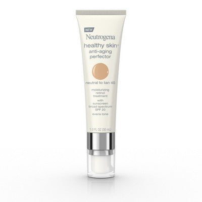 Neutrogena Healthy Skin Anti-Aging Perfector with Retinol &#38; Broad Spectrum SPF 20 Sunscreen - 40 Neutral to Tan