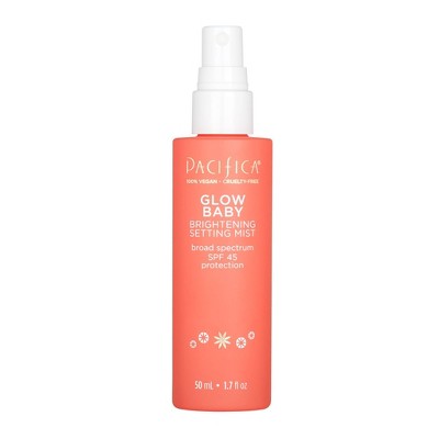 Pacifica Glow Baby Brightening Setting Mist SPF 45 1.7 fl oz - Missing Box