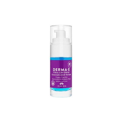 derma e Ultra Lift DMAE Concentrated Facial Serum 1 fl oz - New
