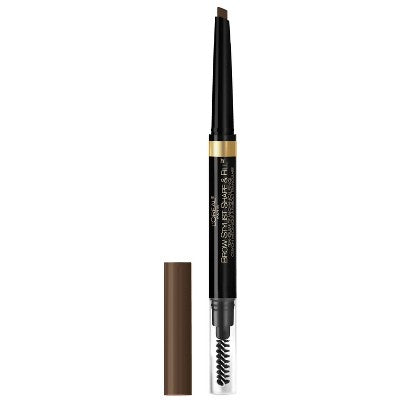 L'Oreal Paris Brow Stylist Shape & Fill Eyebrow Pencil 420 Dark Brunette 0.008oz - New