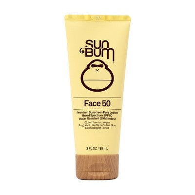 Sun Bum Sunscreen Face Lotion SPF 50 3 fl oz - Imperfect Container