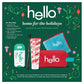hello Holiday Home for the Holidays Toothpaste and Deodorant Travel Toiletry Bag Kit 5pc - New