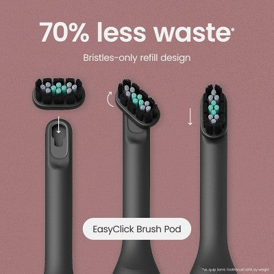 quip Ultra Next Generation Smart Sonic Electric Toothbrush Onyx - Imperfect Box