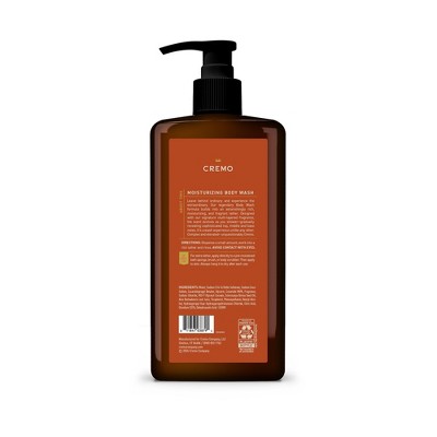 Cremo Body Wash Golden Amber 32 fl oz - New