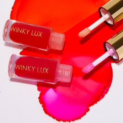 Winky Lux Barely There Tinted Lip Oil Luscious 0.12 fl oz - Imperfect Box