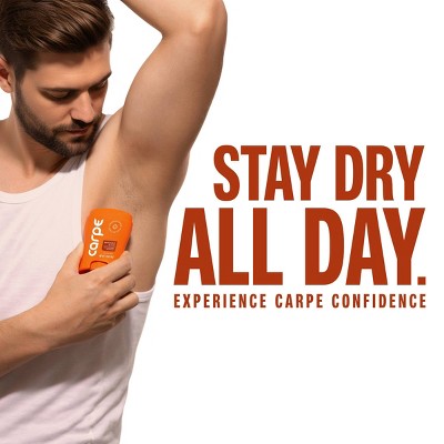 Carpe Men's Antiperspirant Deodorant Bergamot & Oud 1.76oz - Imperfect Container
