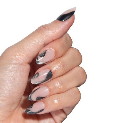 Chillhouse Chill Tips Press-On Fake Nails Midnight Magic 24ct - Imperfect Box