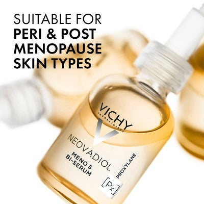 Vichy Neovadiol Meno-5 BI-Serum Facial Treatment Travel Size 1 fl oz - Imperfect Box