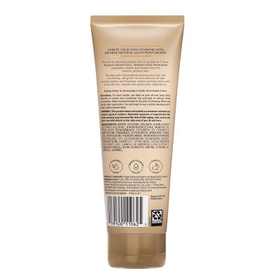 Jergens Glow Daily Moisturizer + Sunless Self Tanner Tanning Lotion Medium To Tan 7.5 fl oz - Imperfect Container