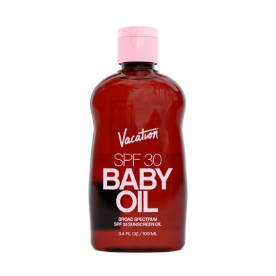 Vacation Baby Oil SPF 30 3.4 fl oz - New