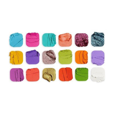 Makeup Revolution Forever Flawless Eyeshadow Palette Bird of Paradise 0.54oz - Imperfect Box