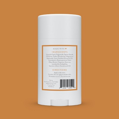 Native Solid Deodorant for Men & Women Vanilla & Sandalwood Aluminum-Free 2.65oz - New