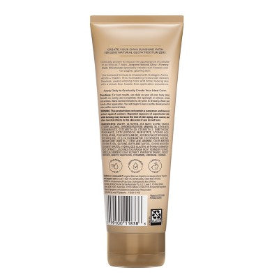 Jergens Natural Glow Skin Firming Moisturizer/Sunless Self Tanning Medium To Tan 7.5 fl oz - Imperfect Container