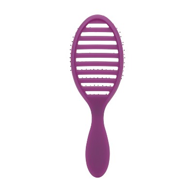 Wet Brush Speed Dry Detangler Hair Brush for Quick Heat Drying Frost Purple - Imperfect Box