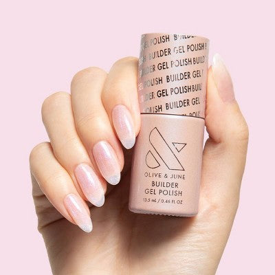 Olive & June Builder Gel Nail Polish Rose Glaze 0.46 fl oz - Imperfect Container