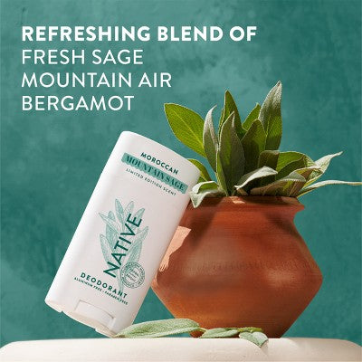 Native Limited Edition Moroccan Mountain Sage 2.65 fl oz - Imperfect Container