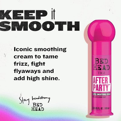 TIGI Bed Head After Party Super Smoothing Cream 3.38 fl oz - Imperfect Container