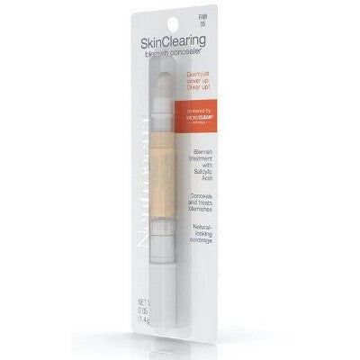 Neutrogena SkinClearing Blemish Concealer Face Makeup 05 Fair 0.05oz - Imperfect Box